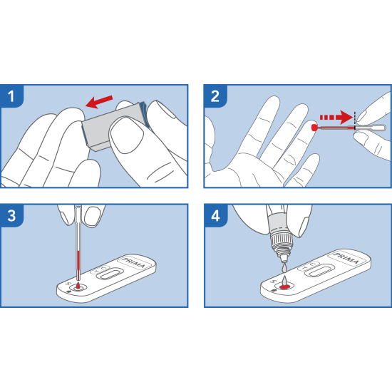 Prima Home Test Prostate PSA Test