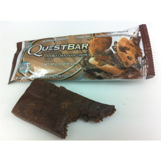 Quest Protein Bar (12 per box) - Double Chocolate Chunk