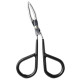 QVS Slant Tip Scissor Tweezers