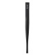 QVS Square Tip Tweezers Black