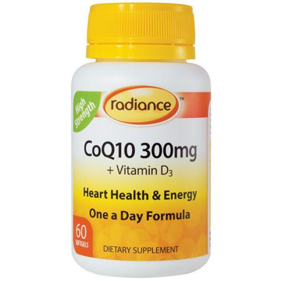 Radiance CoQ10 300mg 60 Capsules