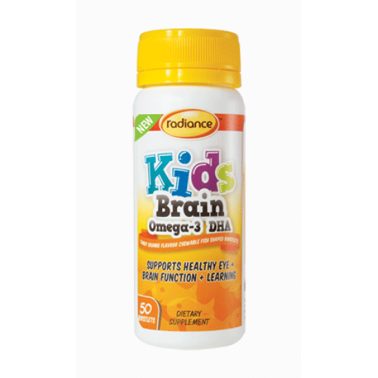 Radiance Kids Brain Omega 3 DHA 50 Burstlets