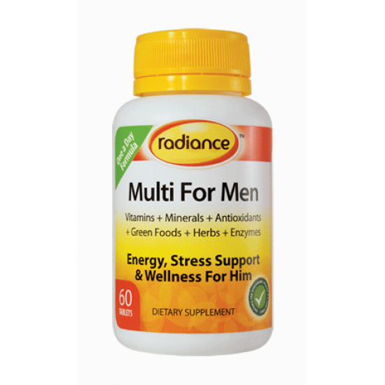 Radiance Multi For Men 60 Tablets