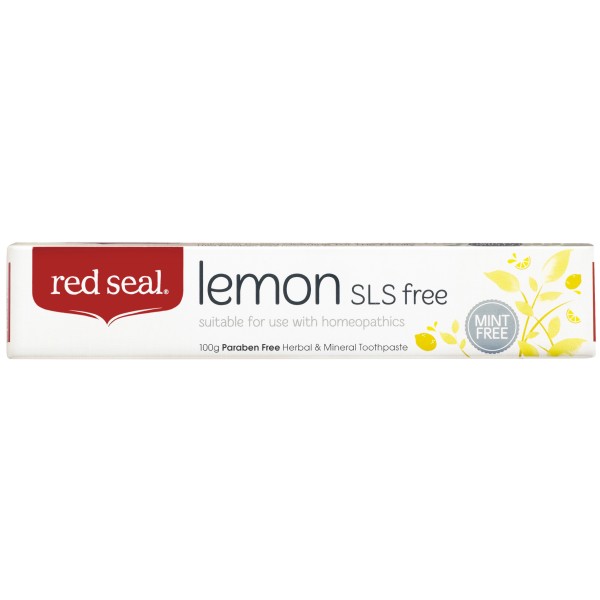 Red Seal Lemon Toothpaste No SLS 100g