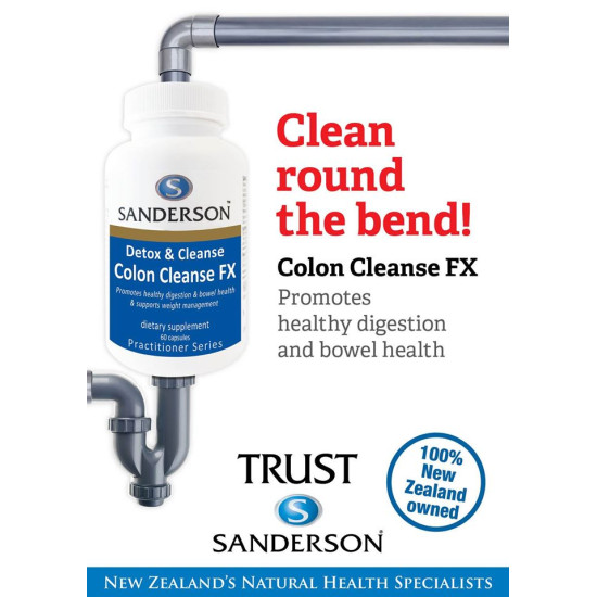 Sanderson Colon Cleanse FX 60 Capsules