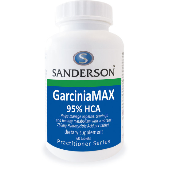 Sanderson GarciniaMAX 95% HCA 60 Tablets