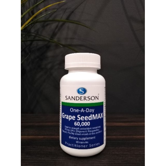 Sanderson Grape Seed MAX 60,000 90 Capsules