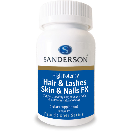 Sanderson Hair, lashes, skin & nails FX 60 Capsules