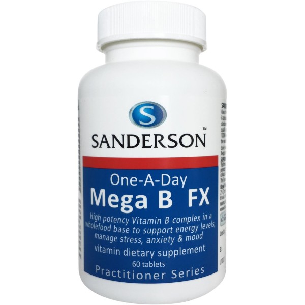 Sanderson Mega B FX 60 Tablets