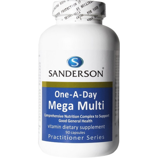 Sanderson Mega Multivitamin 90 Capsules