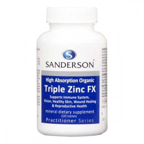 Sanderson Triple Zinc FX 100 Tablets
