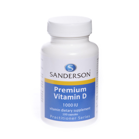 Sanderson Vitamin D3 1000iu 100 Capsules