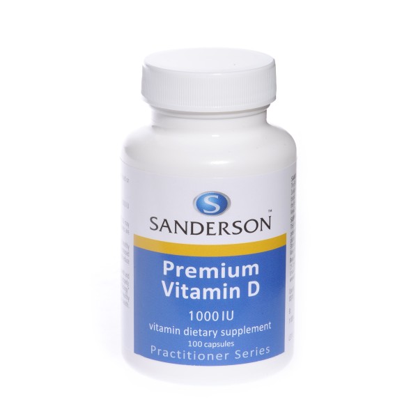 Sanderson Vitamin D3 1000iu 100 Capsules