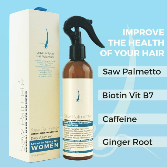 Saw Palmete Women's Leave-In Spray Herbal Hair Volumiser 250ml