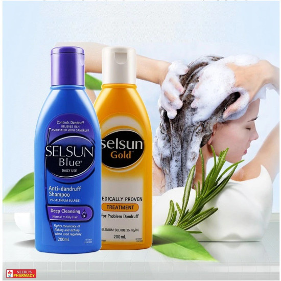 Selsun Blue Deep cleansing Anti Dandruff Shampoo