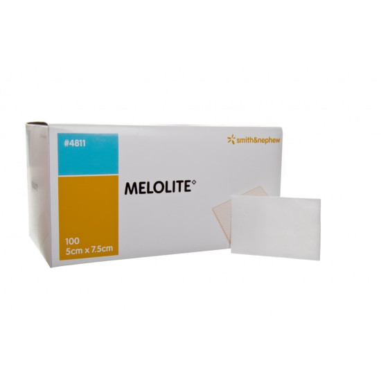 Smith & Nephew Melolite Dressing 5cmx7.5cm 100 Pieces