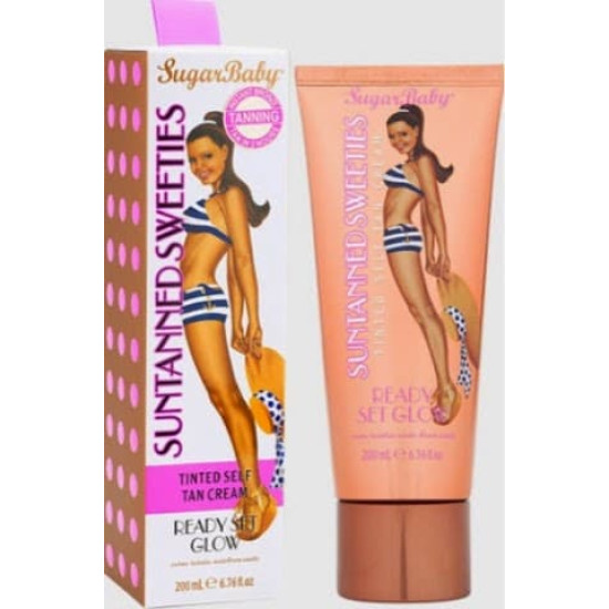 SugarBaby Ready Set Glow Tinted Self Tan Cream 200ml