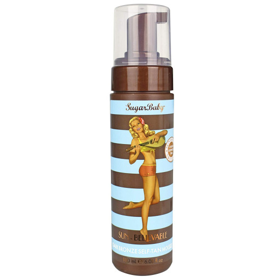 SugarBaby Sun Believable Dark Bronze Self-Tan Mousse 180ml