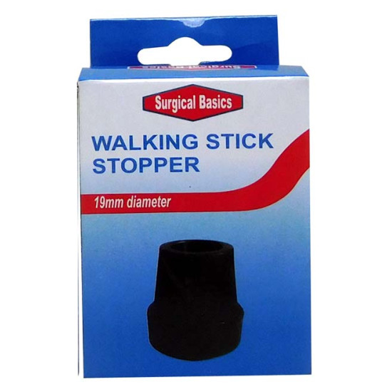 Surgical Basics Walking Stick Stopper Black Colour 19mm