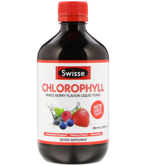 Swisse Chlorophyll Mixed Berry Flavour Superfood Liquid 500ml