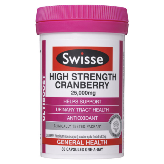 Swisse Cranberry 30 Capsules