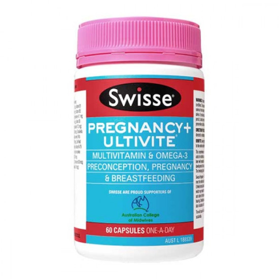 Swisse Pregnancy + Ultivite 60 Capsules