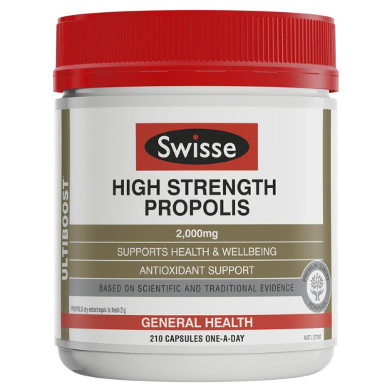 Swisse High Strength Propolis 2000mg 210 Capsules