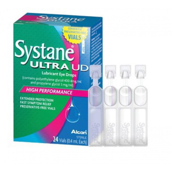 Systane Ultra UD Lubricant Eye Drops 24x0.4mL