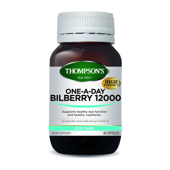 Thompson's Bilberry 60 Capsules