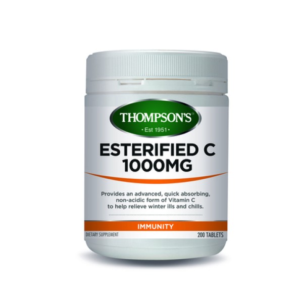 Thompson's Esterified C 1000mg 200 Tablets (Product Discontinued)