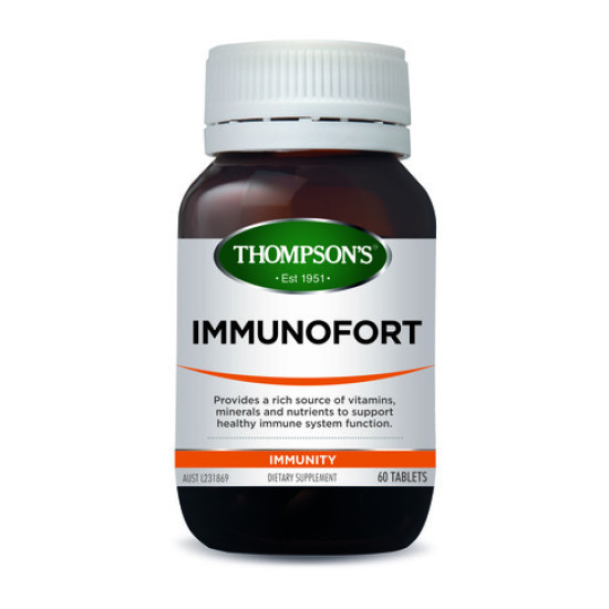 Thompson's Immunofort One-A-Day 60 Tablets