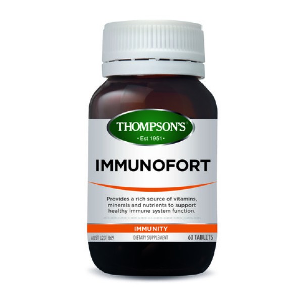Thompson's Immunofort One-A-Day 60 Tablets