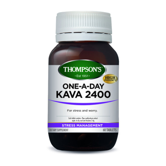 Thompson's Kava 2400 One-A-Day 60 Tablets