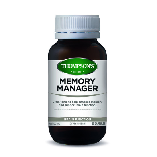 Thompson's Memory Manager 60 Capsules