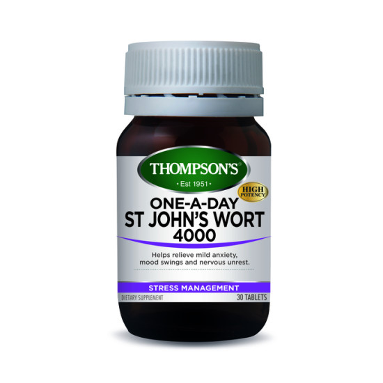 Thompson's St John's Wort 4000 One-A-Day 30 Tablets