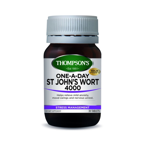 Thompson's St John's Wort 4000 One-A-Day 30 Tablets