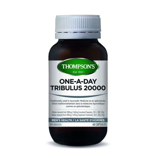 Thompson's Tribulus 20000 One-A-Day 60 Capsules