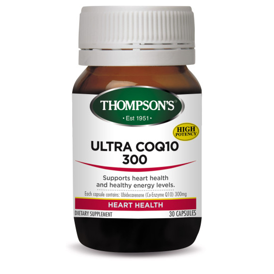 Thompson's Ultra CoQ10 300mg 30 Capsules 