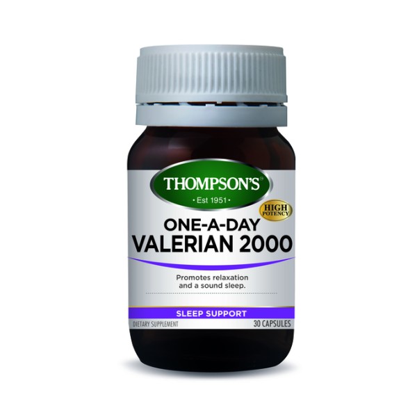 Thompson's Valerian 2000 One-A-Day 30 Capsules