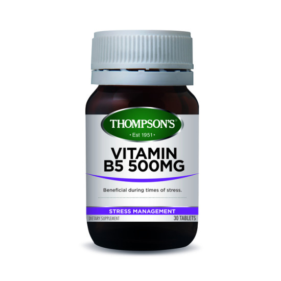 Thompson's Vitamin B5 500mg 30 Tablets