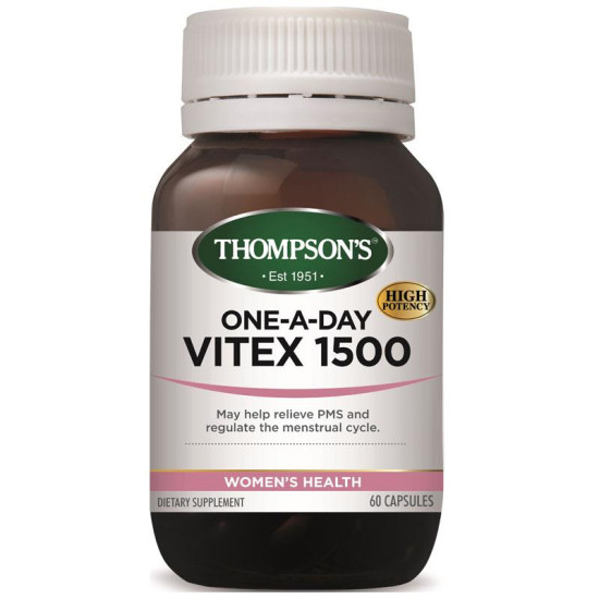 Thompson's Vitex 1500 One-A-Day 60 Capsules