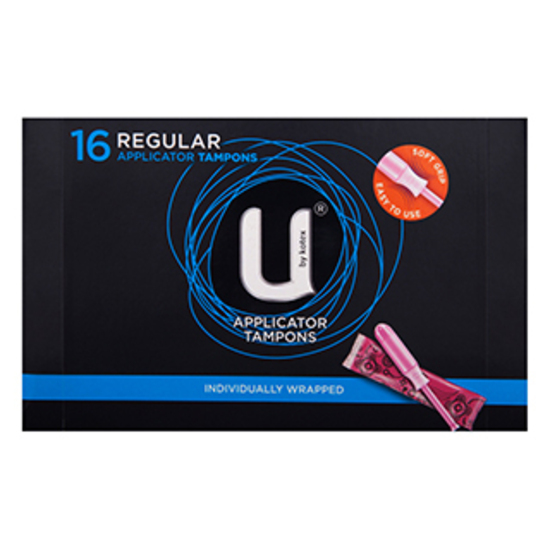 U By Kotex Regular Applicator Tampons 16pk