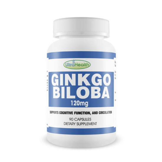 Ultra Health Ginkgo Biloba 120mg 90 Capsules