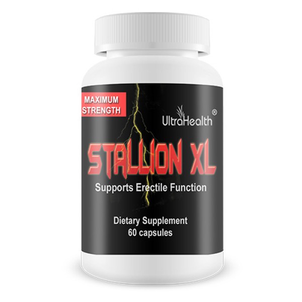 Ultra Health Stallion XL Erectile Health 60 Capsules