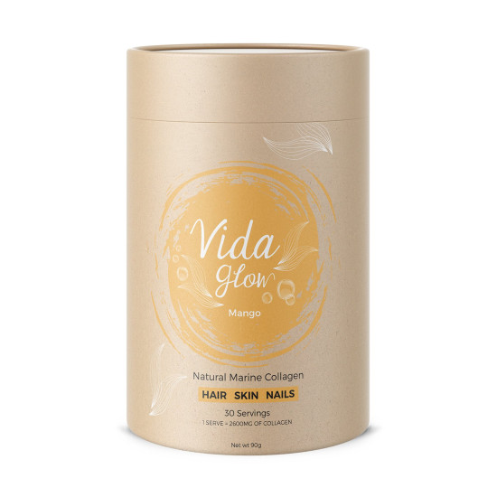 Vida Glow Natural Marine Collagen Mango 30 Sachets