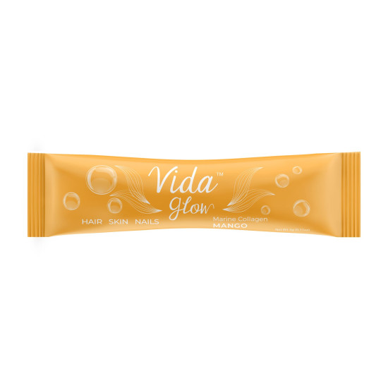 Vida Glow Natural Marine Collagen Mango 30 Sachets