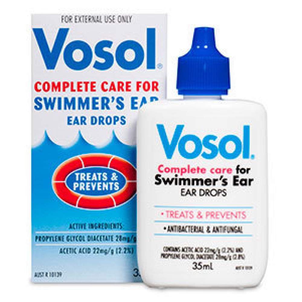 Vosol Swimmer’s Ear Ear Drops 35ml - Birkenhead Health