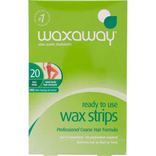 Waxaway Wax Strips Large