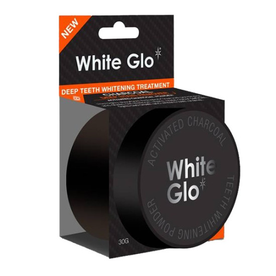 White Glo Activated Charcoal Teeth Whitening Powder 30g