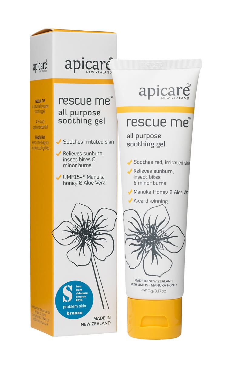 Apicare Rescue Me Manuka Honey & Aloe Vera Gel 90g